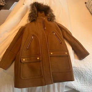 J.Crew Women’s Italian Stadium Cloth by Nello Gori Coat